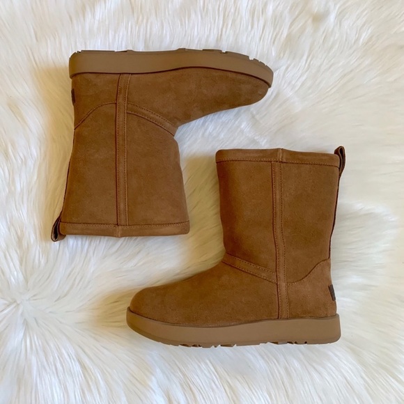 UGG Chestnut Classic Short Waterproof Boots - Picture 3 of 8